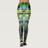 Vijver camouflage look pneumatophores leggings (Achterkant)