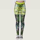 Vijver camouflage look pneumatophores leggings (Voorkant)