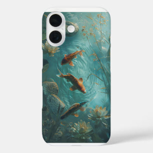 Vijver in mijn handen iPhone 16 hoesje