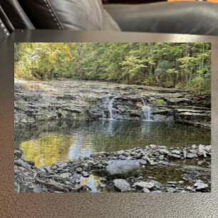 Vijver met waterval Puzzel