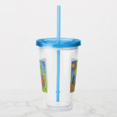 Vijver Scene - Acrilische Beker (Rechts)