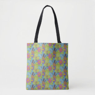 Vijver Scene (patroon) - Tote Bag