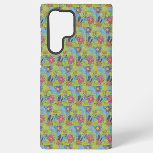 Vijver Scene - Samsung Case Galaxy Hoesje (Achterkant)