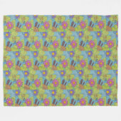 Vijver Scene - Vliesdeken Fleece Deken (Voorkant (Horizontaal))