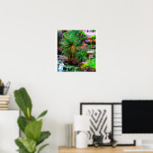 Vijver Tuin Poster (Thuiskantoor)