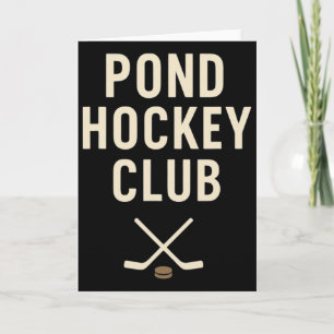 Vijverhockeyclub Gekruiste Sticks Buiten IJshockey Kaart