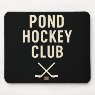 Vijverhockeyclub Gekruiste Sticks Buiten IJshockey Muismat