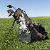 Vijverleven Eenden Trendy Golfhanddoek (Groen)