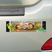 " vijvers extraheren ad-Bumpersticker!" Bumpersticker (Op auto)