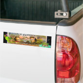" vijvers extraheren ad-Bumpersticker!" Bumpersticker (Op Truck)