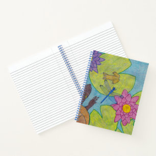 Vijverscène (enkel) - Notitieboek