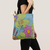 Vijverscène (enkel) - Tote Bag (Dichtbij)