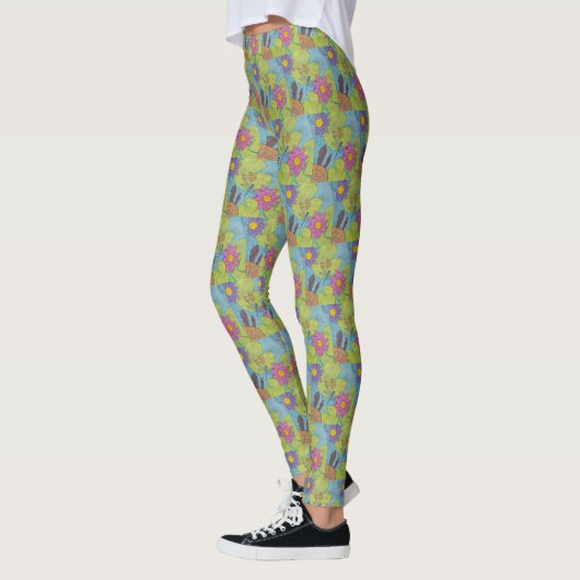 Vijverscène - Leggings (Links)