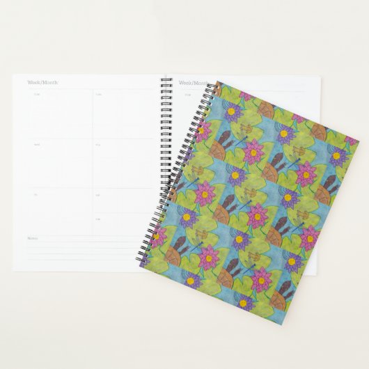 Vijverscène (patroon) - planner (Display)