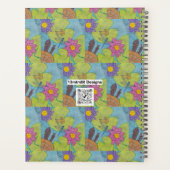 Vijverscène (patroon) - planner (Achterkant)