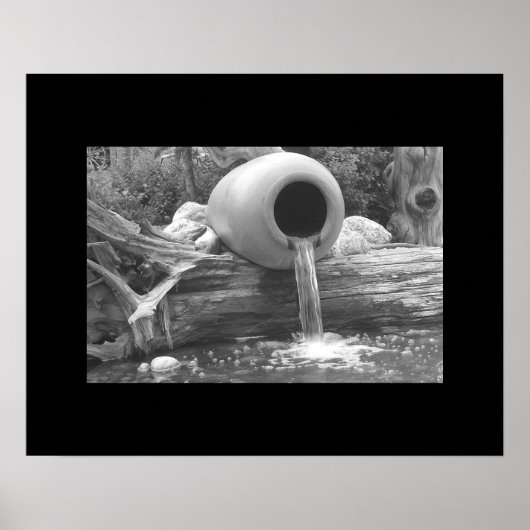 vijverscène-Poster Poster (Voorkant)