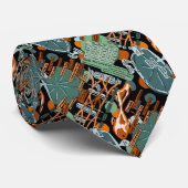 Vijvervis en anesthesie Studie Opmerkingen Stropdas (Opgerold)