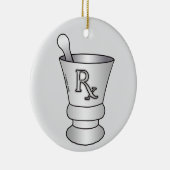 Vijzel Stampers Keramisch Ornament (Rechts)