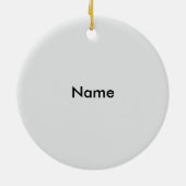 Vijzel Stampers Keramisch Ornament (Achterkant)