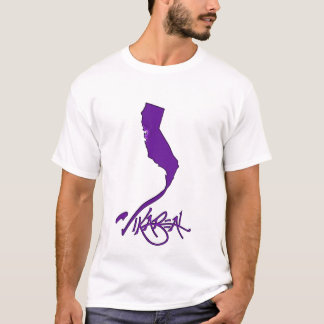 Vikareal California (violet) T-shirt