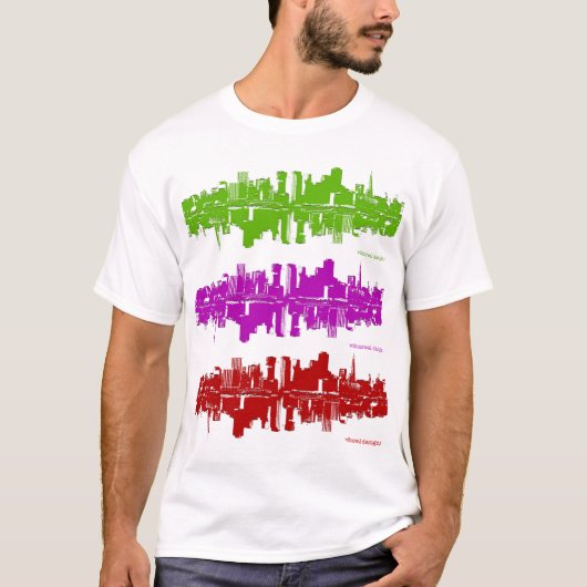 Vikareal SF Skyline T-shirt (Voorkant)