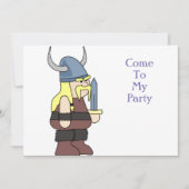 "Vikie de Viking" Kaart (Voorkant)