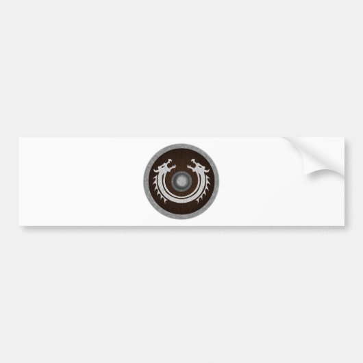 Vikin Shield Bumpersticker (Voorkant)