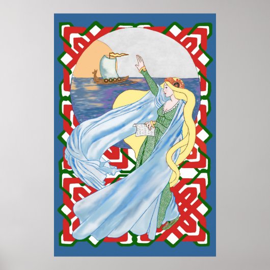 Viking Adieu Poster (Voorkant)