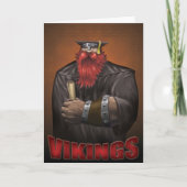 Viking Afstuderen Kaart Zwart (Voorkant)