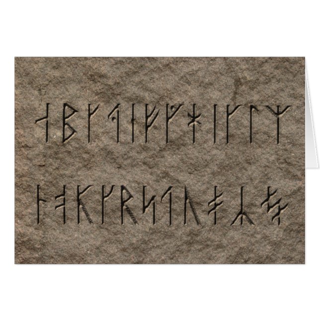 Viking Alphabet (Voorkant Horizontaal)