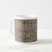 Viking Alphabet Koffiemok (Voorkant links)