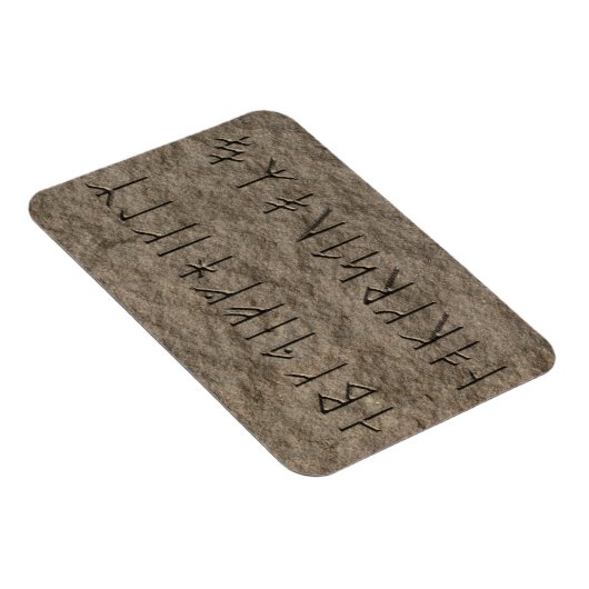 Viking Alphabet Magneet (Rechterzijde)
