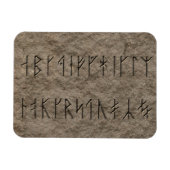 Viking Alphabet Magneet (Horizontaal)