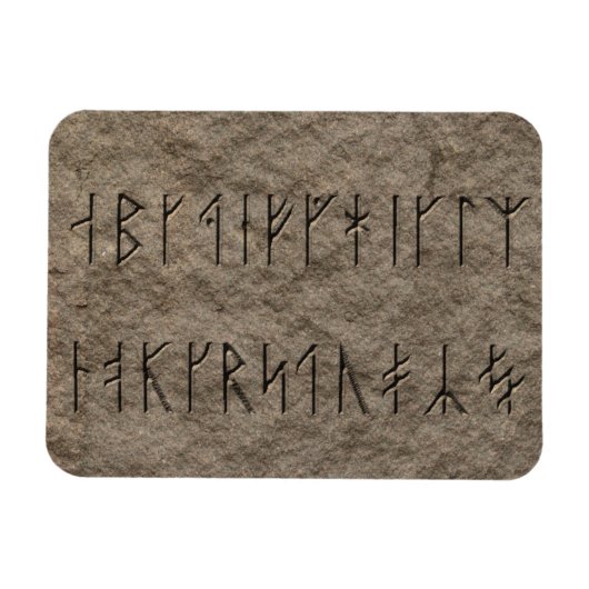 Viking Alphabet Magneet (Horizontaal)