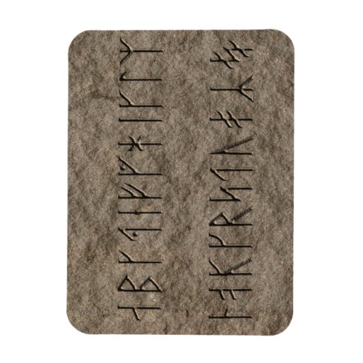 Viking Alphabet Magneet (Verticaal)