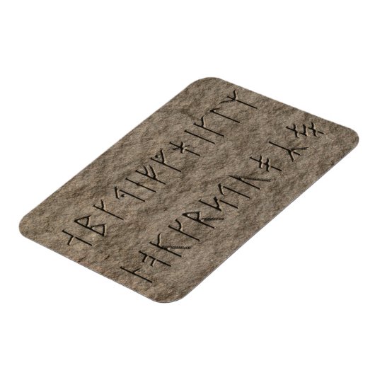 Viking Alphabet Magneet (Linkerzijde)