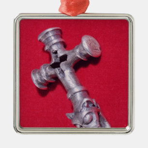 Viking amulet in de vorm van een kruis metalen ornament