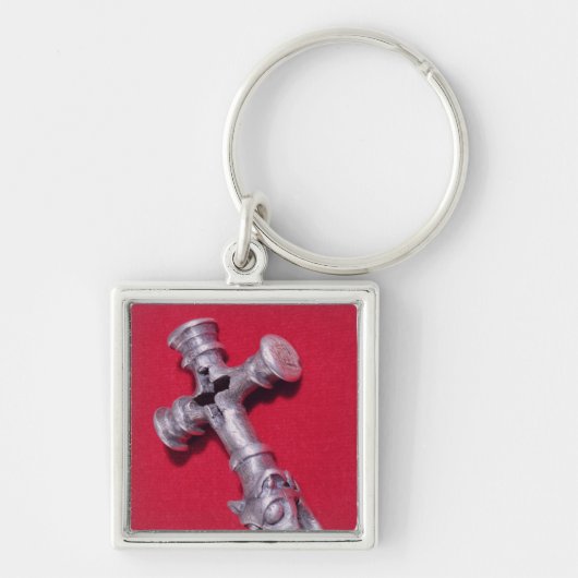 Viking amulet in de vorm van een kruis sleutelhanger (Voorkant)