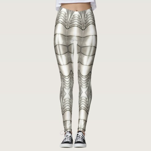 Viking Armor Abstract design Leggings (Voorkant)
