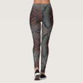 Viking Armor Abstract design Leggings (Achterkant)