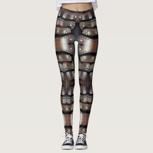 Viking Armor Abstract design-Leggings Leggings (Voorkant)
