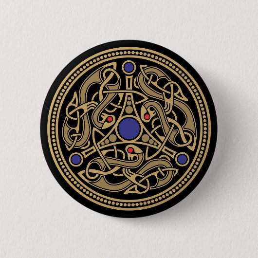 Viking Art Design Ronde Button 5,7 Cm (Voorkant)