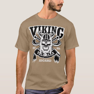 Viking Asgard Skull T-shirt