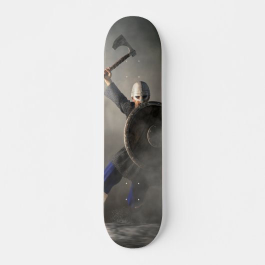 Viking Attack Persoonlijk Skateboard (Voorkant)