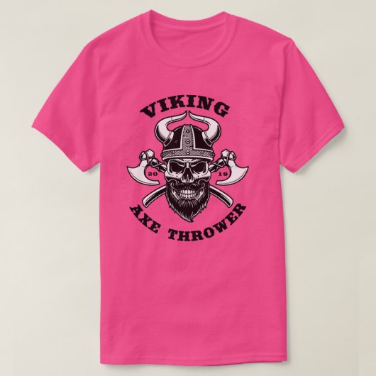 Viking Ax Throwing T-shirt (Design voorkant)