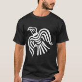 Viking Banner Raven Symbol T-shirt (Voorkant)