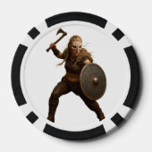 Viking Barbaarse Helden Poker Chips (Achterkant)