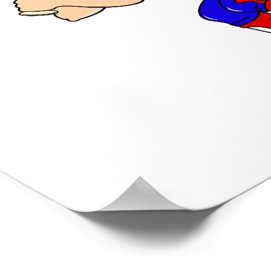 Viking Baseball Player Poster (Hoek)