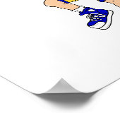 Viking basketbalslam poster (Hoek)