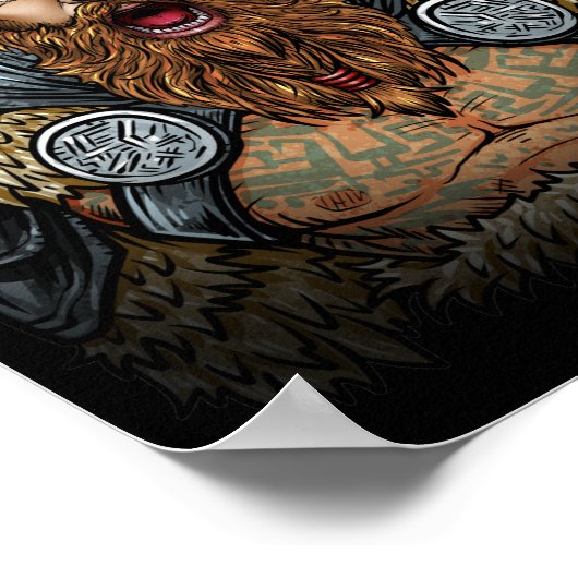 Viking Battle Cry Poster (Hoek)